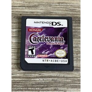 Castlevania Portrait of Ruin Nintendo DS Konami Game Cartridge NTR-ACBE-USA